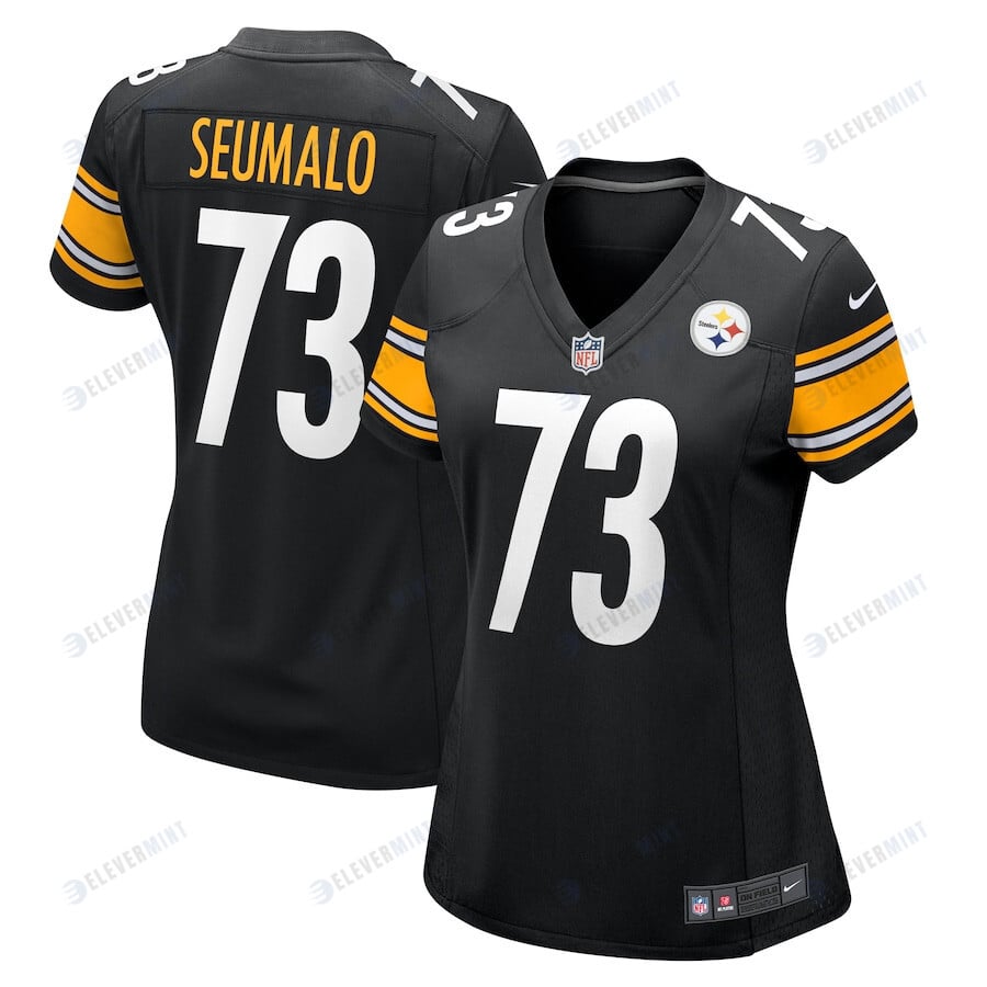 Isaac Seumalo 73 Pittsburgh Steelers Women Game Jersey - Black