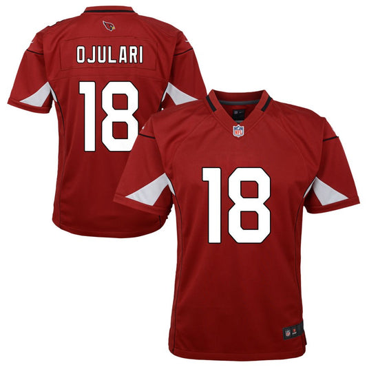 BJ Ojulari Arizona Cardinals Nike Youth Team Game Jersey - Cardinal