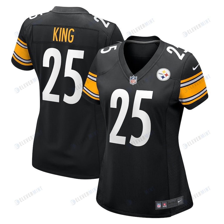 Desmond King 25 Pittsburgh Steelers Women Game Jersey - Black