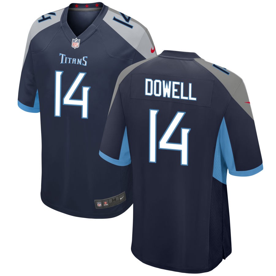 Colton Dowell Tennessee Titans Nike Jersey - Navy