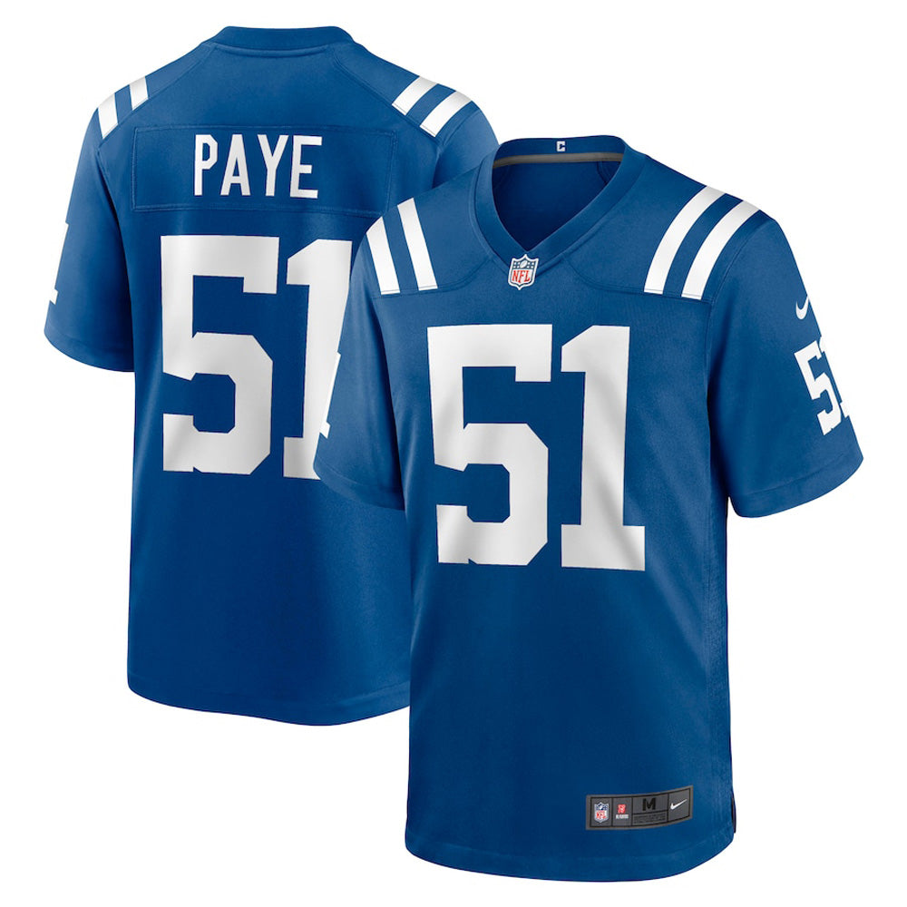 Men's Indianapolis Colts Kwity Paye Game Jersey - Royal