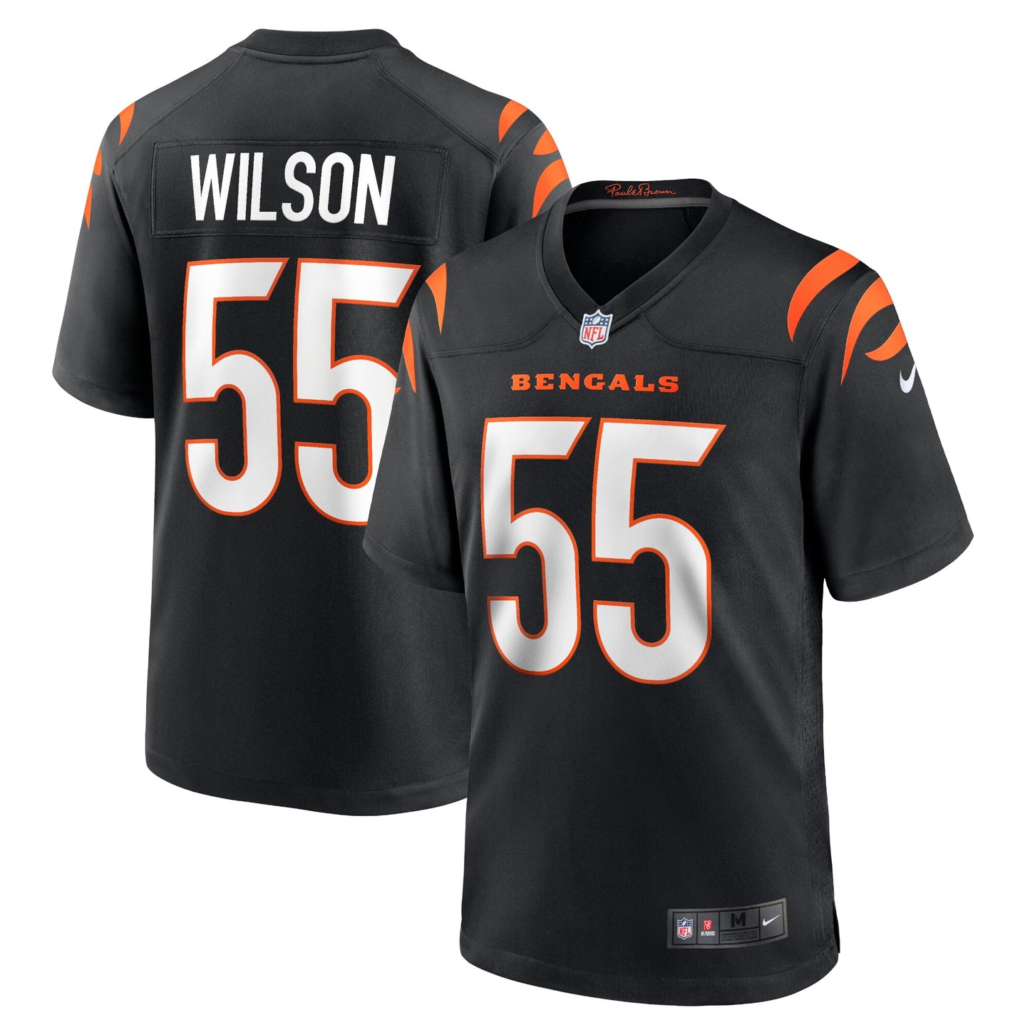 Logan Wilson Cincinnati Bengals Nike Game Jersey - Black