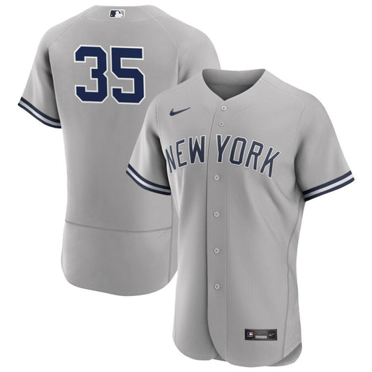 Clay Holmes New York Yankees Nike Road Authentic Jersey - Gray