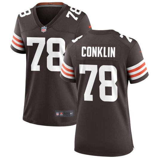 Jack Conklin Nike Cleveland Browns Women's Game Jersey - Brown
