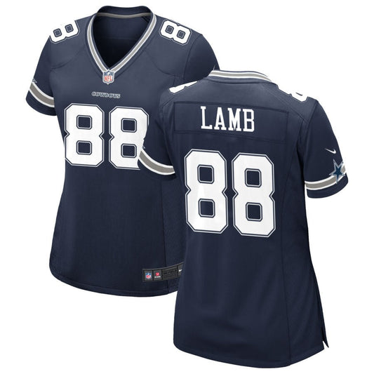 CeeDee Lamb Dallas Cowboys Nike Women's Game Jersey - Navy