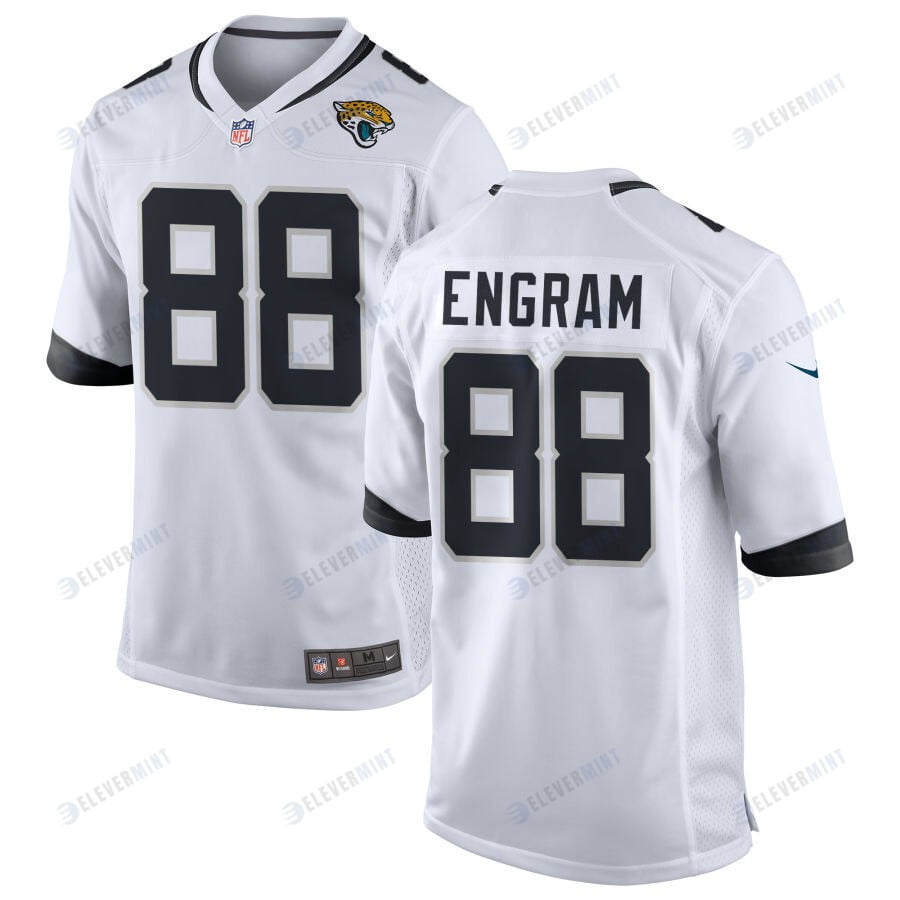 Jacksonville Jaguars Evan Engram 88 Game Jersey - White Jersey