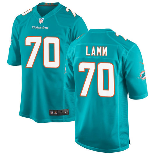 Kendall Lamm Miami Dolphins Nike Game Jersey - Aqua