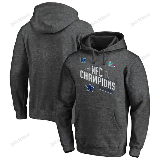 Dallas Cowboys NFC Conference Champions Grey Pullover Hoodie