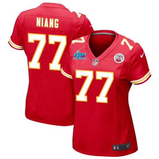 Lucas Niang Kansas City Chiefs Nike Women's Super Bowl LVII Game Jersey - Red