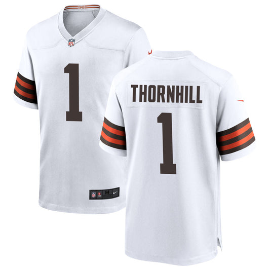 Juan Thornhill Cleveland Browns Nike Game Jersey - White