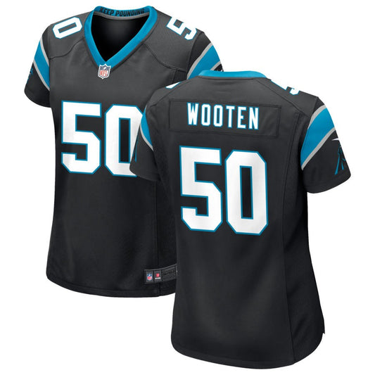 Chandler Wooten Carolina Panthers Nike Women's Game Jersey - Black