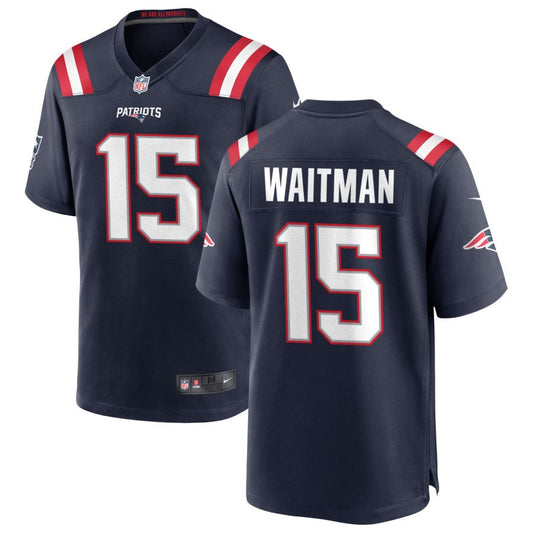 Corliss Waitman Nike New England Patriots Game Jersey - Navy
