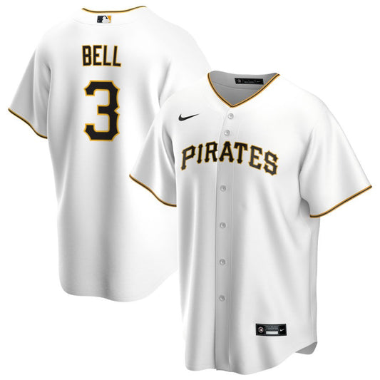 Jay Bell Pittsburgh Pirates Nike Home RetiredReplica Jersey - White