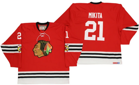 CCM Chicago Blackhawks Stan Mikita Team Classic Vintage Jersey
