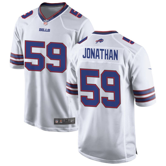 Kingsley Jonathan Buffalo Bills Nike Game Jersey - White