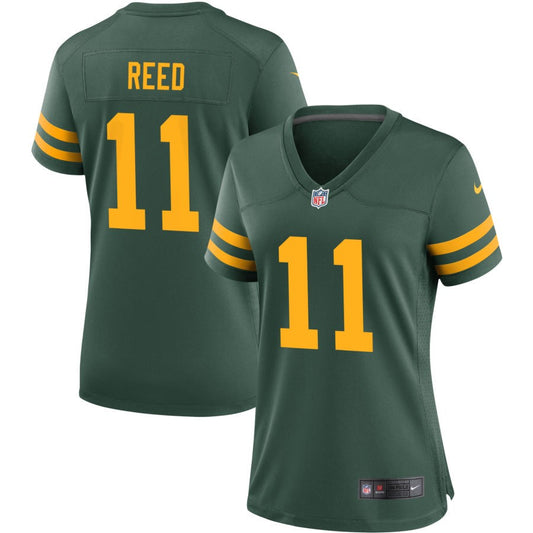 Jayden Reed Green Bay Packers Nike Women's Alternate Jersey - Green