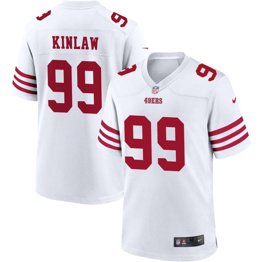 Javon Kinlaw San Francisco 49ers Nike Game Player Jersey - White