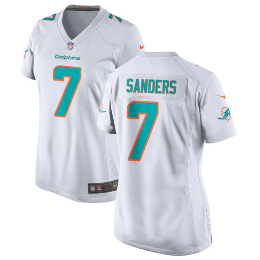 Jason Sanders Miami Dolphins Nike Women's Jersey - White