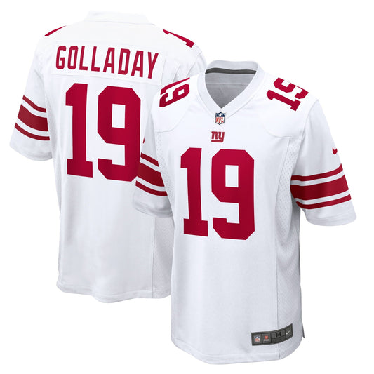 Men's Nike Kenny Golladay White New York Giants Game Jersey
