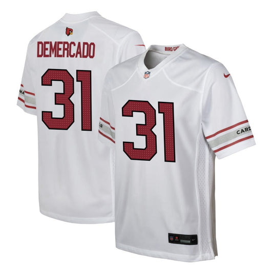 Emari Demercado  Arizona Cardinals Nike Youth Game Jersey - White
