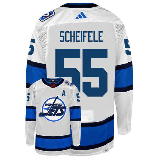 Mark Scheifele Winnipeg Jets Adidas 2022 Primegreen Reverse Retro Authentic NHL Hockey Jersey