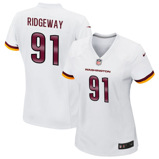 John Ridgeway Washington Commanders Nike Women's Game Player Jersey - White