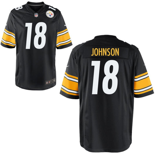 Diontae Johnson Pittsburgh Steelers Nike Youth Game Jersey - Black