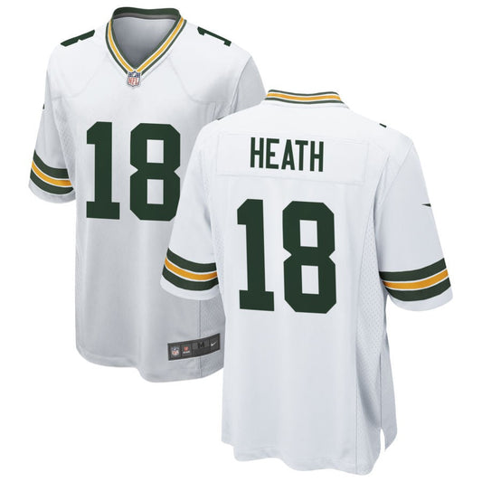 Malik Heath Green Bay Packers Nike Game Jersey - White