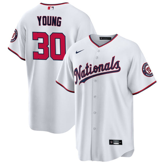 Jacob Young Washington Nationals Nike Replica Jersey - White
