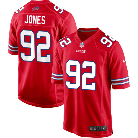 DaQuan Jones Buffalo Bills Nike Alternate Game Jersey - Red
