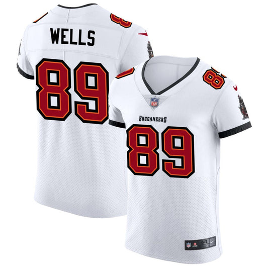 David Wells Tampa Bay Buccaneers Nike Vapor Elite Jersey - White