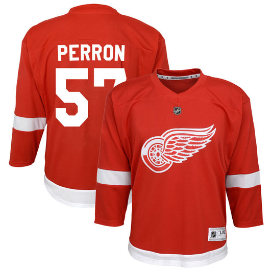 David Perron Detroit Red Wings Youth Home Replica Jersey - Red