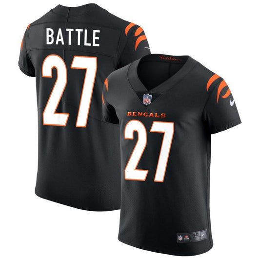 Jordan Battle Cincinnati Bengals Nike Vapor Elite Jersey - Black