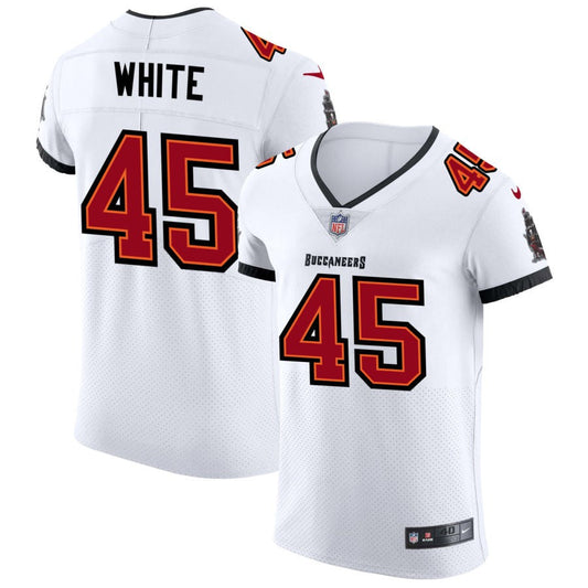 Devin White Tampa Bay Buccaneers Nike Vapor Elite Jersey - White