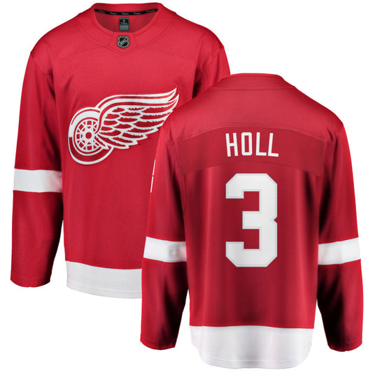 Justin Holl Detroit Red Wings Fanatics Branded Home Breakaway Jersey - Red