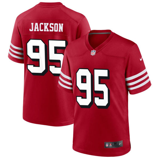 Drake Jackson San Francisco 49ers Nike Alternate Game Jersey - Scarlet