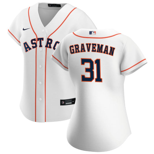 Kendall Graveman Houston Astros Nike Women's Home Replica Jersey - White