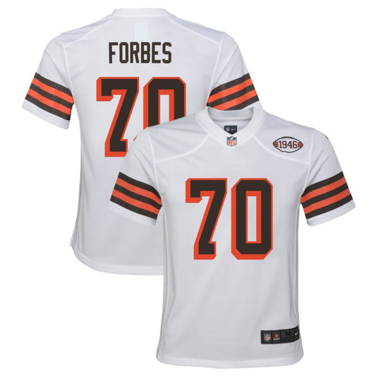 Drew Forbes Cleveland Browns Nike Youth Alternate Jersey - White