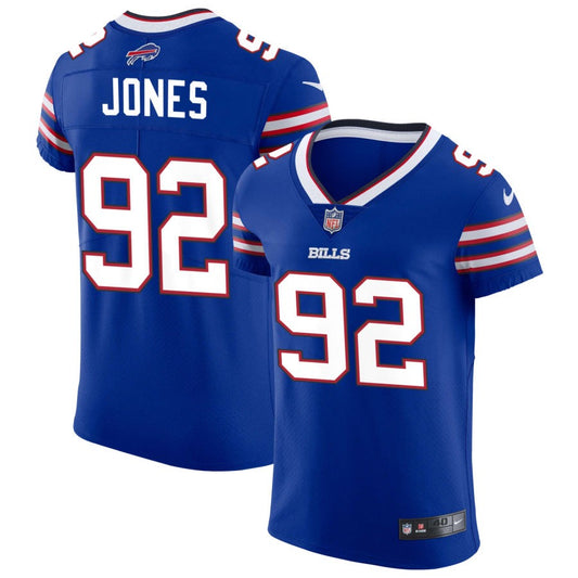 DaQuan Jones Buffalo Bills Nike Vapor Elite Jersey - Royal