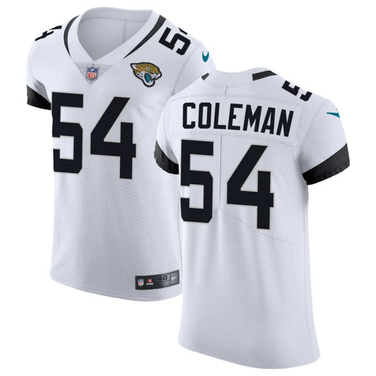 DJ Coleman Jacksonville Jaguars Nike Vapor Untouchable Elite Jersey - White