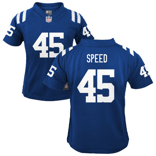 E.J. Speed Nike Indianapolis Colts Youth Game Jersey - Royal