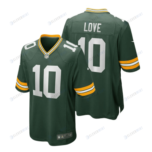 Jordan Love 10 Green Bay Packers YOUTH Home Game Jersey - Green