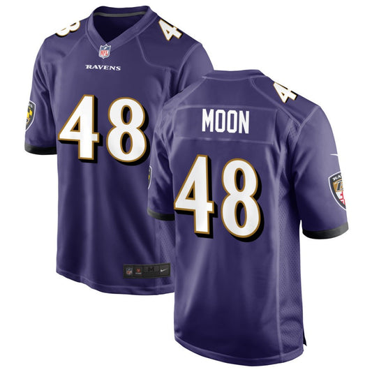 Jeremiah Moon Baltimore Ravens Nike Game Jersey - Purple