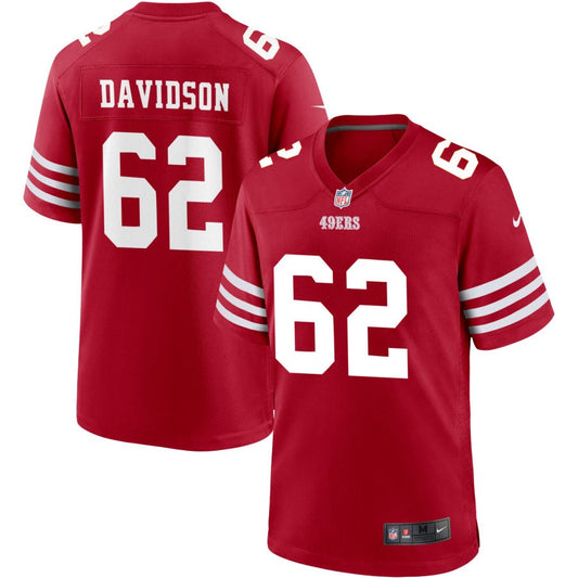 Marlon Davidson San Francisco 49ers Nike Youth Game Jersey - Scarlet