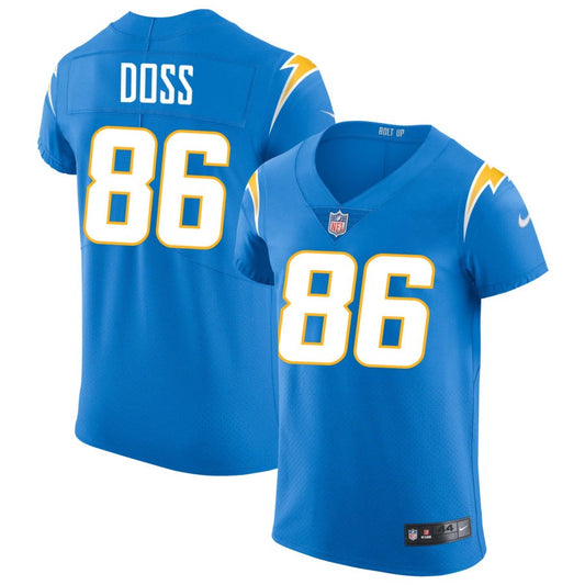 Keelan Doss Los Angeles Chargers Nike Vapor Elite Jersey - Powder Blue