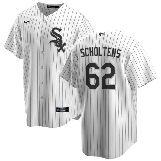 Jesse Scholtens Chicago White Sox Nike Home Replica Jersey - White
