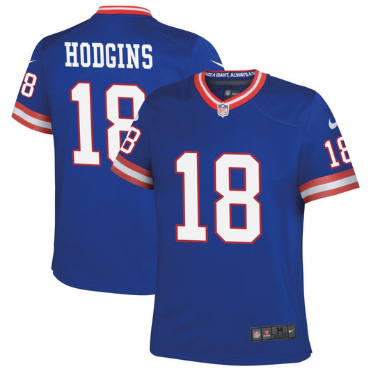 Isaiah Hodgins New York Giants Nike Youth Classic Game Jersey - Royal