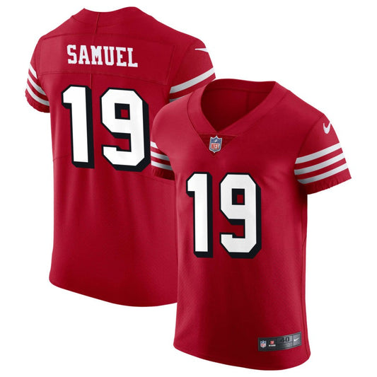 Deebo Samuel San Francisco 49ers Nike Alternate Vapor Elite Jersey - Scarlet