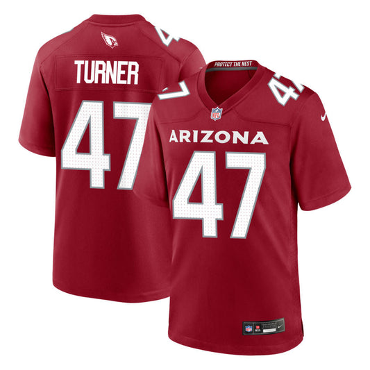 Ezekiel Turner Arizona Cardinals Nike Game Jersey - Cardinal