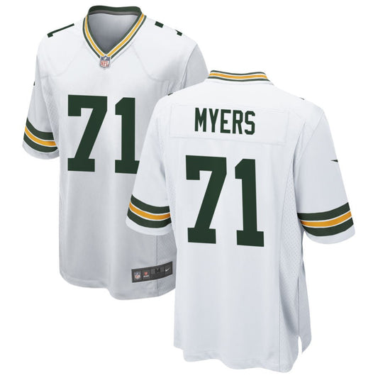 Josh Myers Green Bay Packers Nike Game Jersey - White